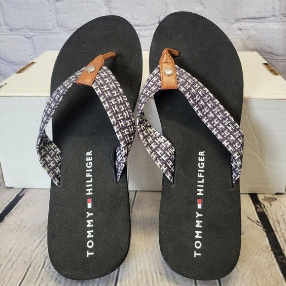 Tommy Hilfiger Women's Cazidine Flip Flop Sandals - Picture 1 of 6
